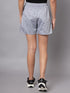 OWO The Label Women Shorts, Half Pant For Women Stripe Print, Best Quality Shorts (OTLWS13)